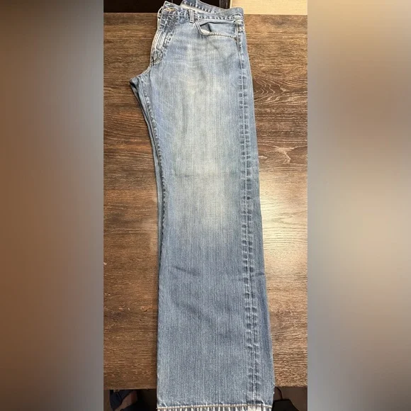 Brooks Brothers Straight Fit Supima Cotton Jeans Made in the USA 36x32 - Picture 2 of 8